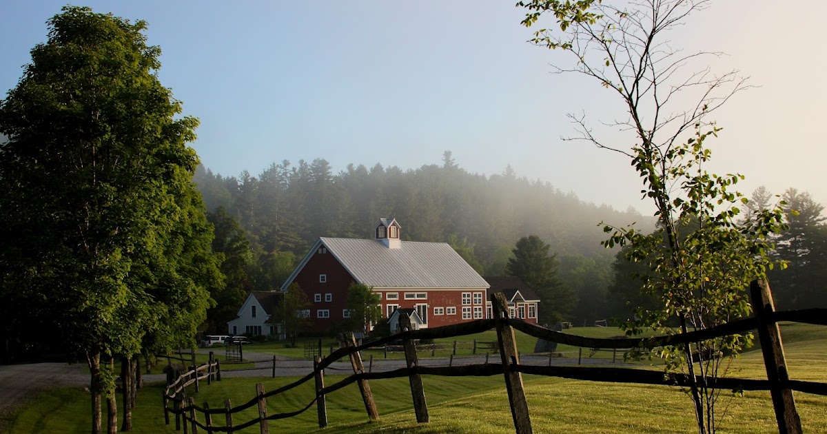Riverside Farm Vermont Early Morning Hike at Riverside June